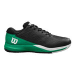 Zapatillas de tenis Wilson Wilson Rush Pro Ace Zapatilla Tierra Batida Hombres-Negro,Verde