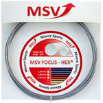 Cordajes De Tenis MSV Focus-HEX 12m silber