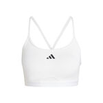 Ropa adidas adidas Aeroreact Training 3Stripes Sujetador deportivo Mujeres - blanco