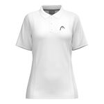 Ropa HEAD HEAD Club 25 Tech Polo Mujeres-Blanco