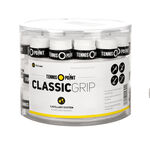 Sobregrips Tennis-Point Tennis-Point  Classic Grip Pack de 60 - blanco