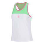 Ropa Quiet Please Quiet Please Racerback Camiseta de tirantes Mujeres - verde, rosa
