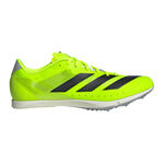 Zapatillas para correr adidas adidas Distancestar Spikes Unisex-verde ne&oacute;n, negro