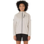 Ropa ASICS ASICS Fujitrail Elite Waterproof Chaqueta Para Correr Mujeres-Beige