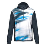 Ropa HEAD HEAD Topspin Sudadera con capucha Hombres-azul oscuro