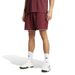 Ropa adidas adidas Club 7in Shorts Hombres-Rojo Oscuro