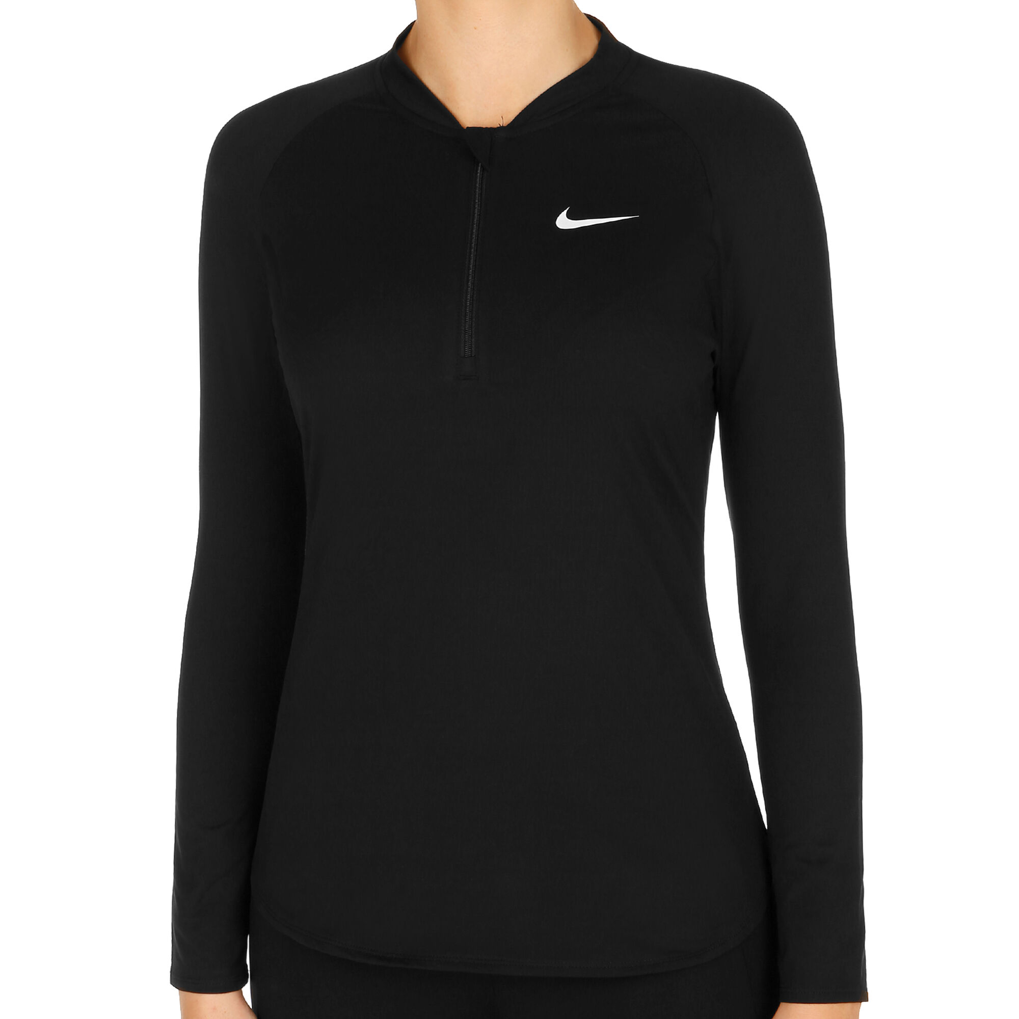 De tormenta trapo Se asemeja Nike Court Pure Camiseta De Manga Larga Mujeres - Negro, Blanco compra  online | Tennis-Point
