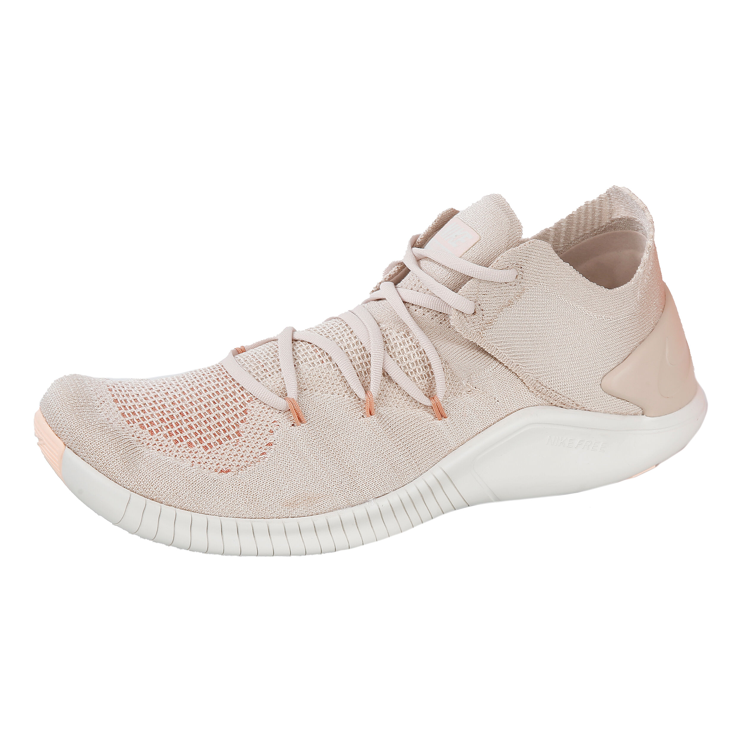Buy Nike Free Flyknit 3 Zapatilla De Entrenamiento Mujeres Beige Rosa online Tennis Point ES