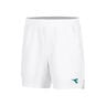 Match Shorts Hombres-blanco