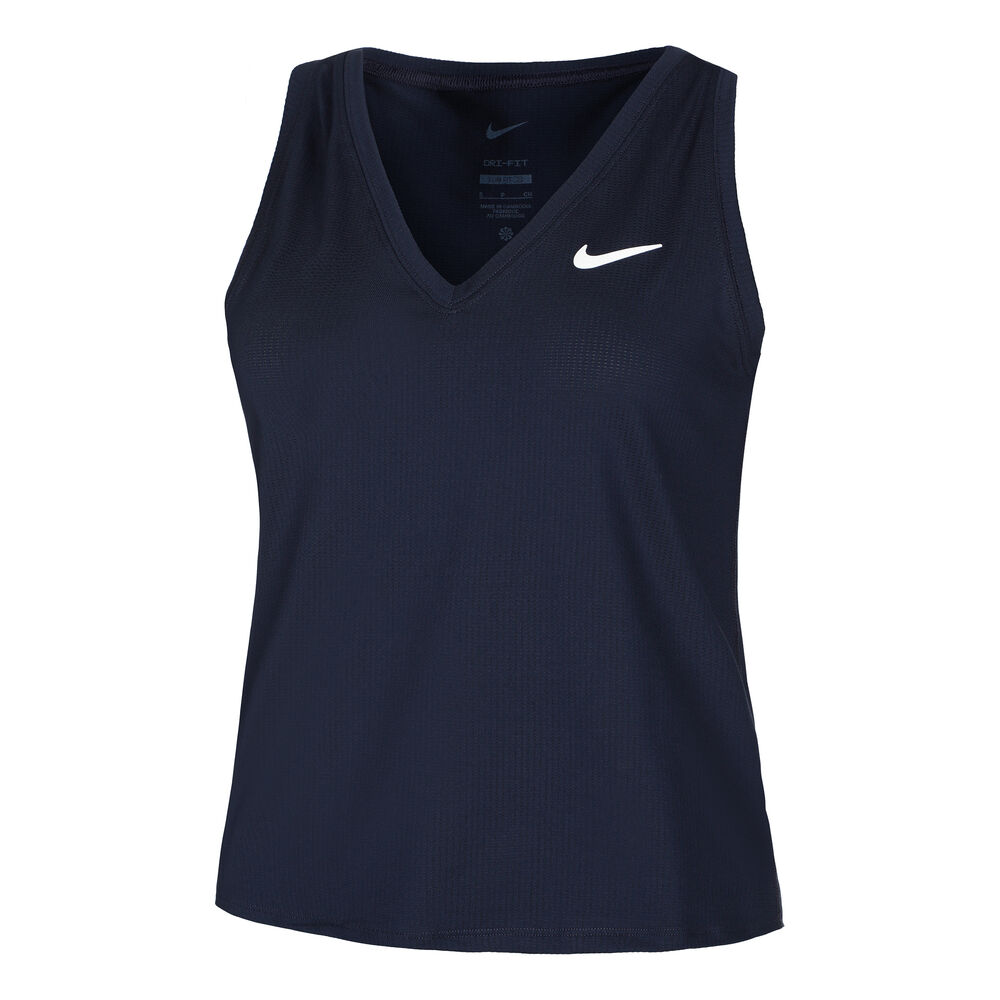 Nike Court Victory Camiseta De Tirantes Mujeres-Azul Oscuro