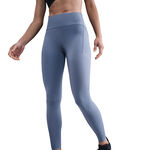 Ropa Nike Nike Swift Mallas para correr Mujeres - azul-gris, plateado