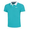 Court Dri-Fit Advantage Slam Polo Hombres-Turquesa,Blanco