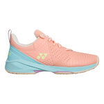 Zapatillas de tenis Yonex Yonex Sonicage 3 Zapatilla tierra batida Mujeres - coral, turquesa