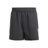 Club 3 Stripes 5in Shorts Chicos-Negro