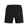 Launch 5 Inch Pantalones Cortos Hombres-Negro