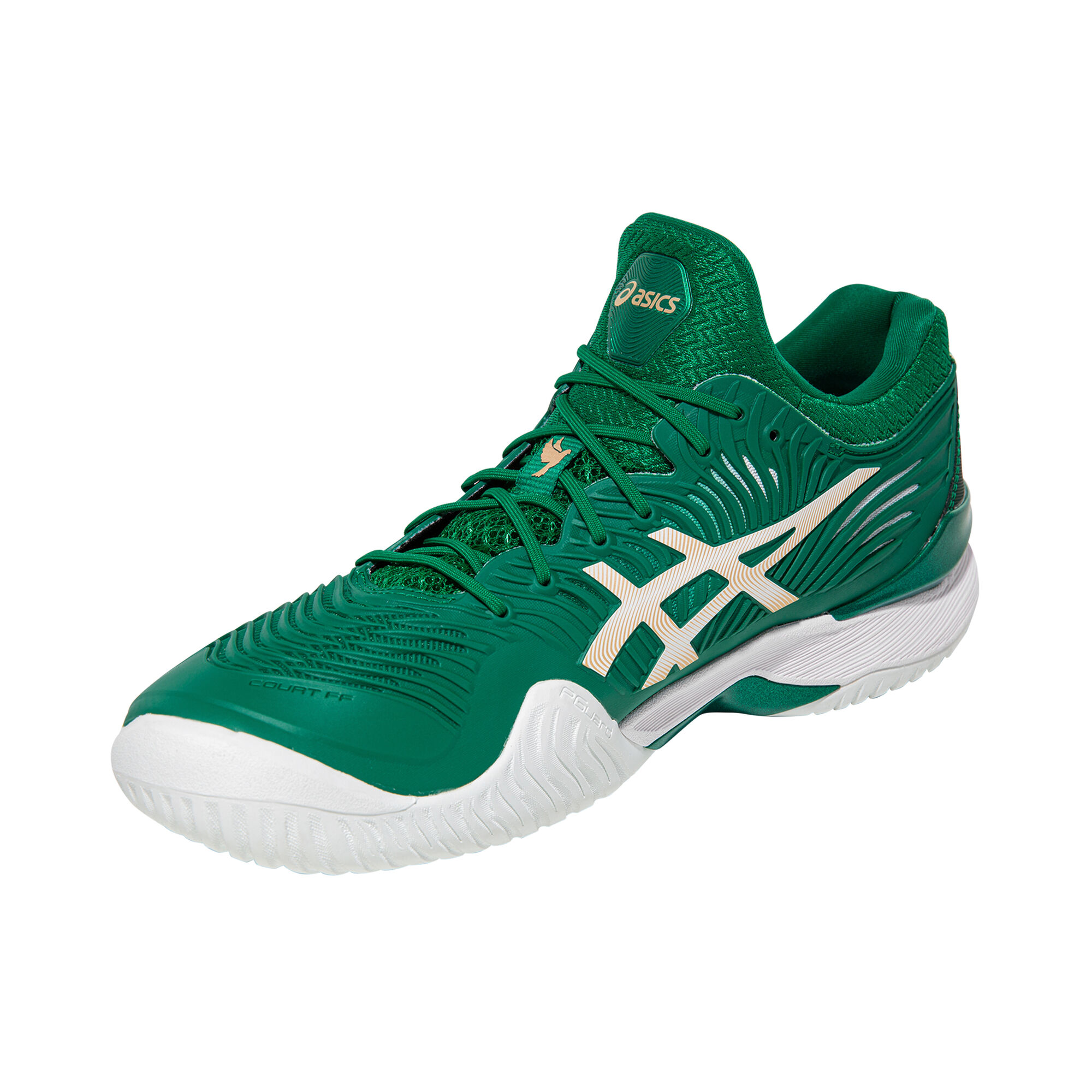 cojo pedir disculpas conversacion ASICS Court FF Novak Zapatilla Todas Las Superficies Hombres - Verde  Oscuro, Dorado compra online | Tennis-Point