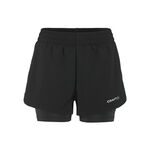 Ropa Craft Craft ADV Essence 2in1 2 Pantalones Cortos Mujeres-Negro