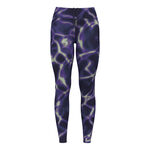 Ropa Odlo Odlo Zeroweight Print Mallas Para Correr Mujeres-Lila