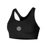 Crew Medium Support Sujetador Deportivo Mujeres-Negro