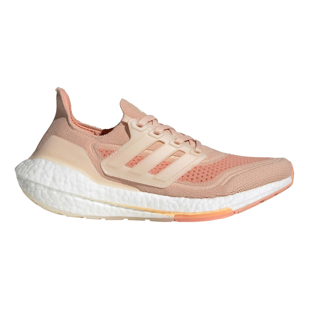 adidas Ultra Boost 21 Zapatilla Neutral Mujeres-Rosa,Blanco