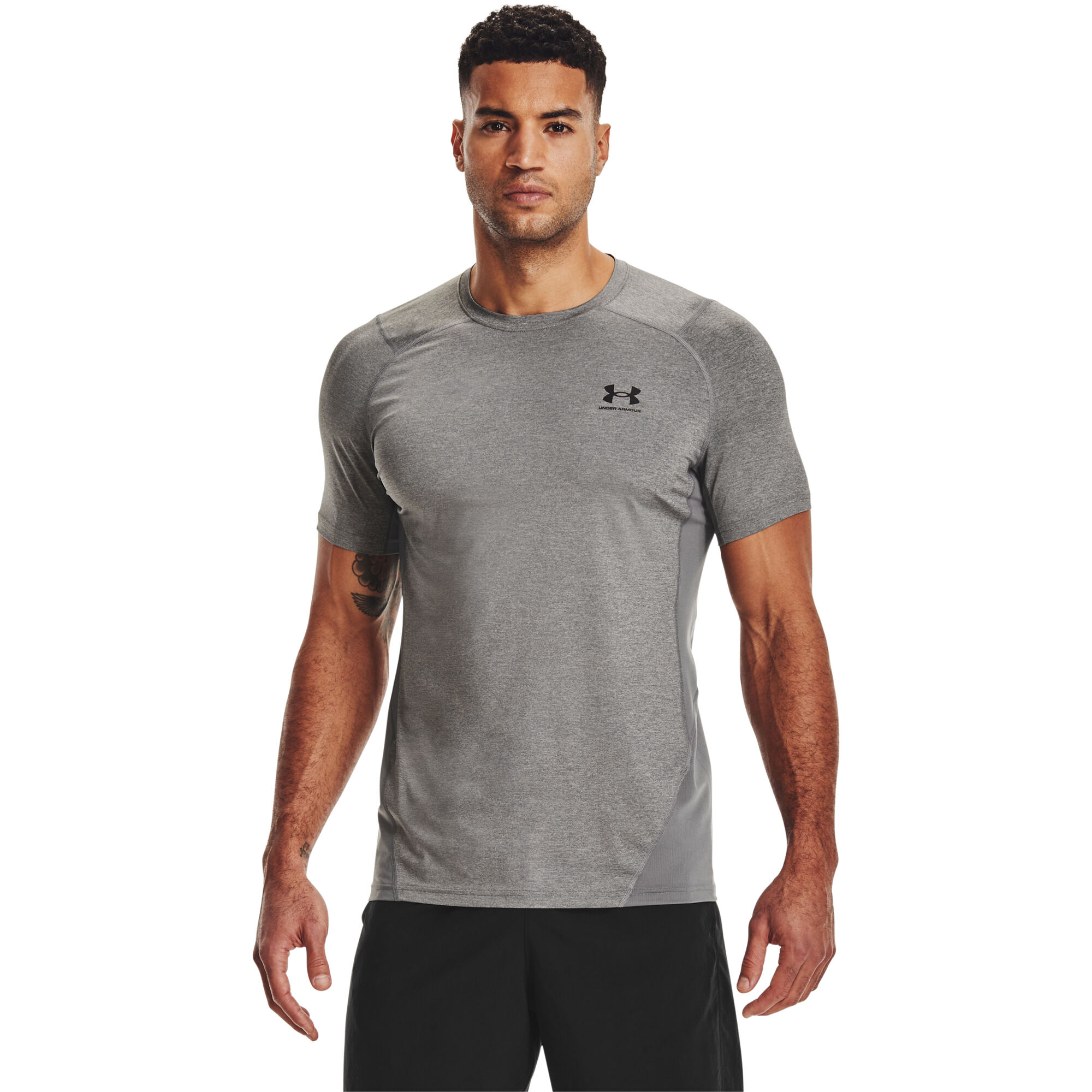 Under Armour Camiseta Heatgear Gris Hombre