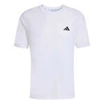 adidas adidas Bas Camiseta de manga corta Hombres-blanco