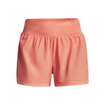 Ropa Under Armour Under Armour Run Stamina 3in Shorts Mujeres-Rosa