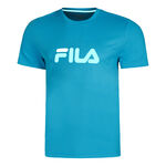 Ropa Fila Fila Logo Camiseta De Manga Corta Hombres-Color Petróleo