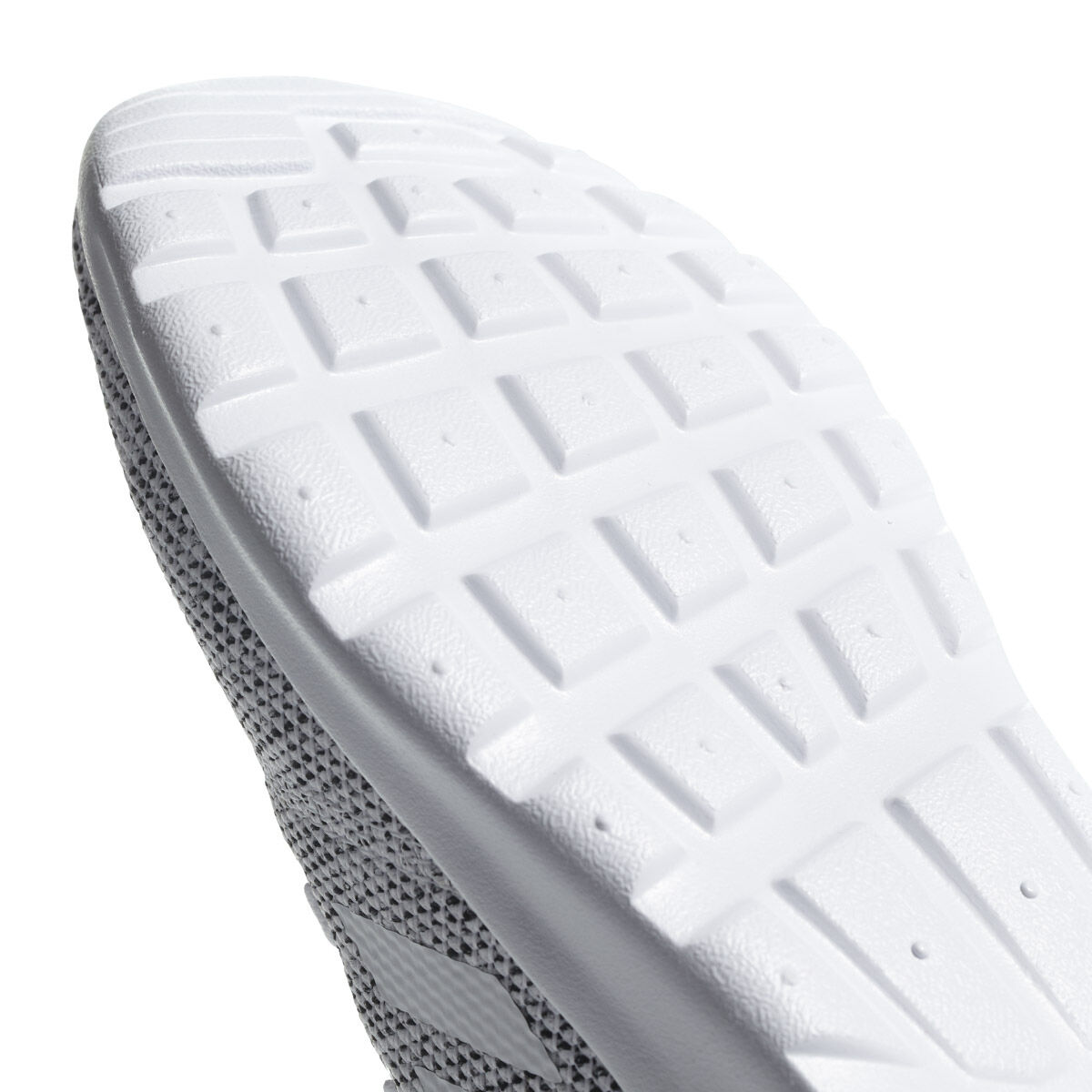 tenis adidas cloudfoam pure grises para mujer