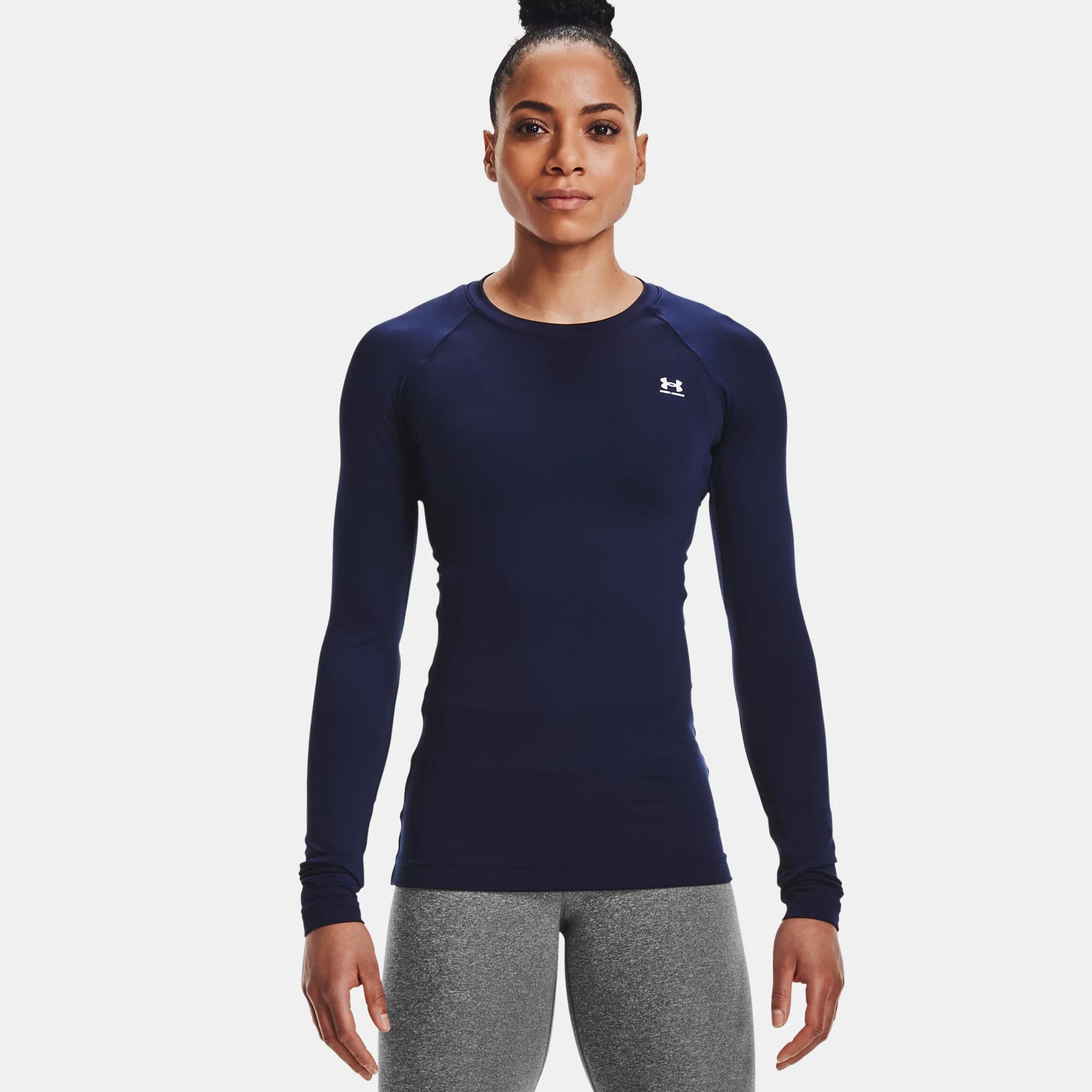 Buy Under Armour Authentics Crew Camiseta De Manga Larga Mujeres Azul online Tennis Point ES