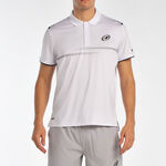 Ropa Bullpadel Bullpadel Menkar Polo Hombres-Blanco
