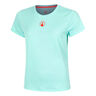 Wild Spin Camiseta De Manga Corta Mujeres-Turquesa,Rojo