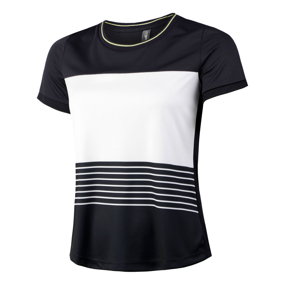 Limited Sports Stripes Camiseta De Manga Corta Mujeres - Azul, Blanco