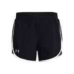 Ropa Under Armour Under Armour Fly By Elite 5in Shorts Mujeres-Negro,Blanco