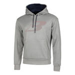 Ropa Bullpadel Bullpadel Nocla Sudadera con capucha Hombres - gris, 