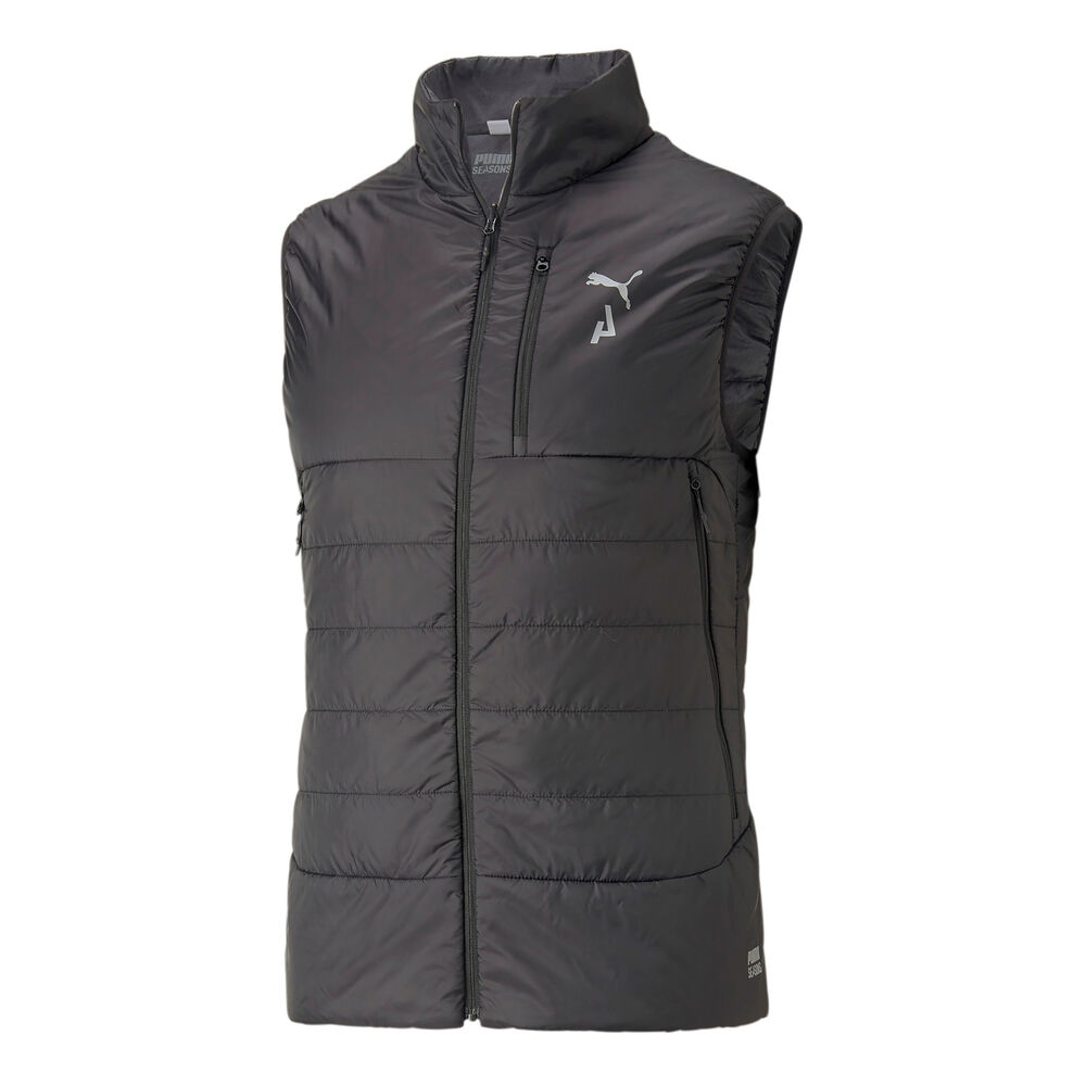 Puma Seasons Reversable Primaloft Chalecos Para Correr Hombres - Negro