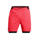 Ropa Under Armour Under Armour Vanish Woven 2in1 Shorts Hombres-Rojo