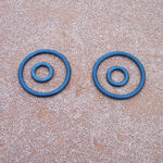 Accesorios de pista Tegra Tegra ASS-Rodillo Barrelíneas Recambio,Anillos-Multicolor