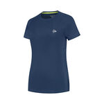 Ropa Dunlop Dunlop Club Crew Camiseta De Manga Corta Chicas-Azul Oscuro