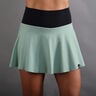 Lux Ii Falda Mujeres-Verde,Azul Oscuro
