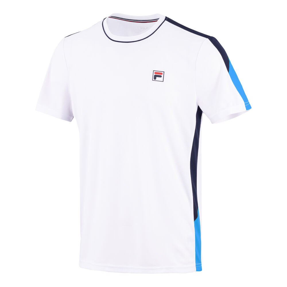 Fila Gabriel Camiseta De Manga Corta Hombres - Blanco, Multicolor