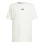 Ropa adidas adidas Designed For Training Intense Camiseta De Manga Corta Hombres-Blanco
