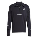 Ropa adidas adidas adi365 Warm Half-Zip Camiseta de running Hombres-negro