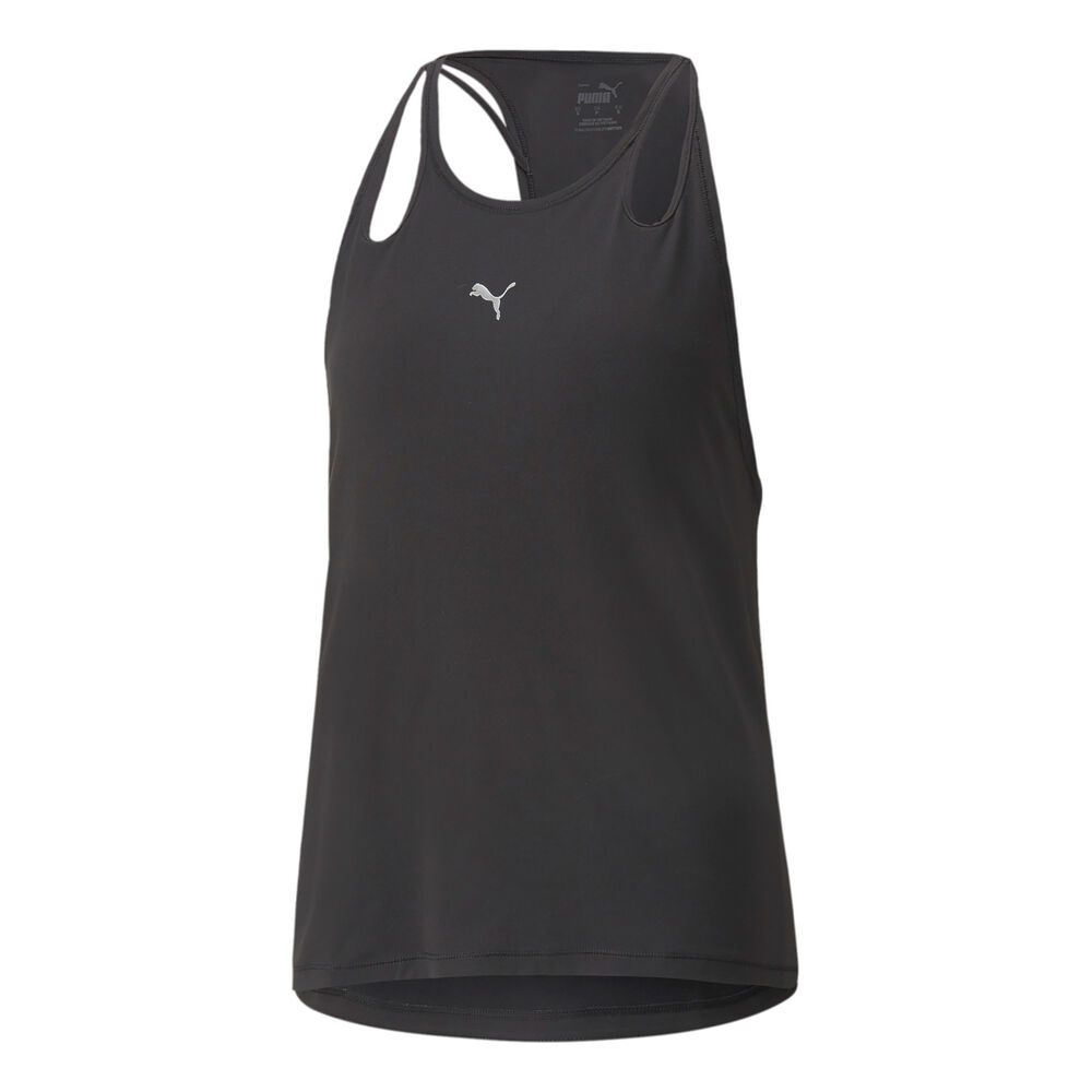 Puma Run Cloudspun Camiseta De Tirantes Mujeres - Negro