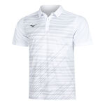 Ropa de tenis Mizuno Mizuno Chiba Polo Hombres-Blanco