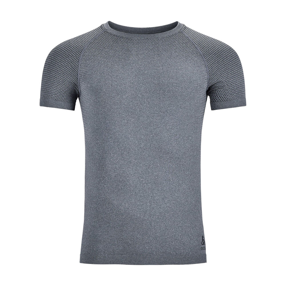 Odlo BL Top Crew Neck Shortsleeve Performance Light Eco Camiseta De Running Hombres - Gris
