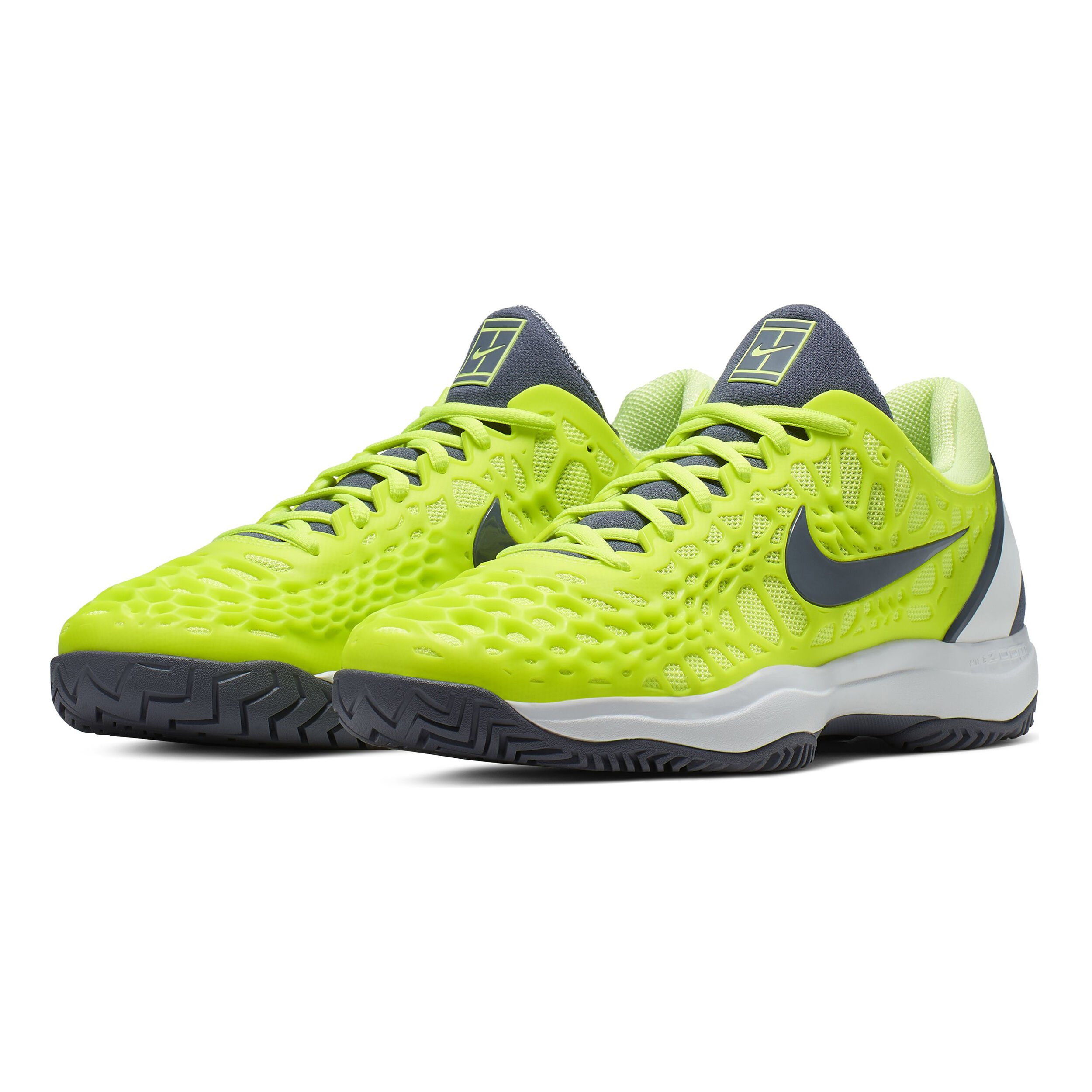 Nike Zoom Cage 3 Zapatilla Todas Las Superficies Hombres Amarillo