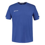 Ropa Babolat Babolat Play Crew Neck Camiseta De Manga Corta Hombres-Azul