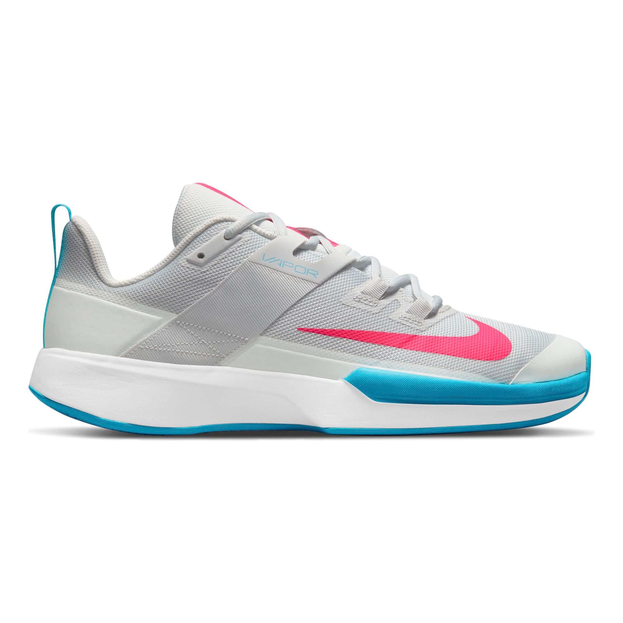 despierta Patriótico carro Nike Vapor Lite Zapatilla Tierra Batida Hombres - Gris Claro, Turquesa  compra online | Tennis-Point