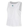 Match Camiseta de tirantes Mujeres-blanco